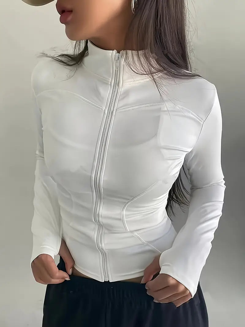 Chaqueta deportiva cómoda y transpirable