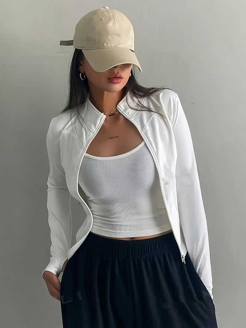 Chaqueta deportiva cómoda y transpirable