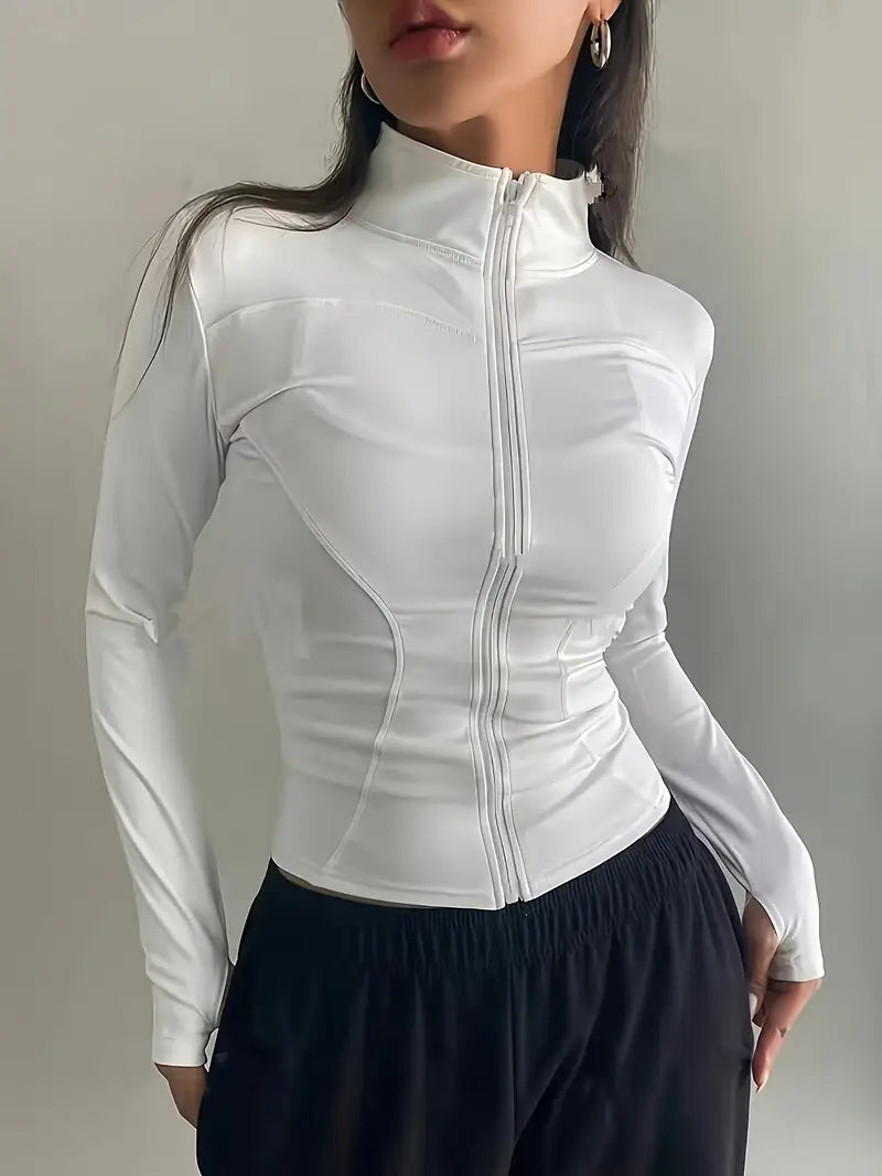 Chaqueta deportiva cómoda y transpirable